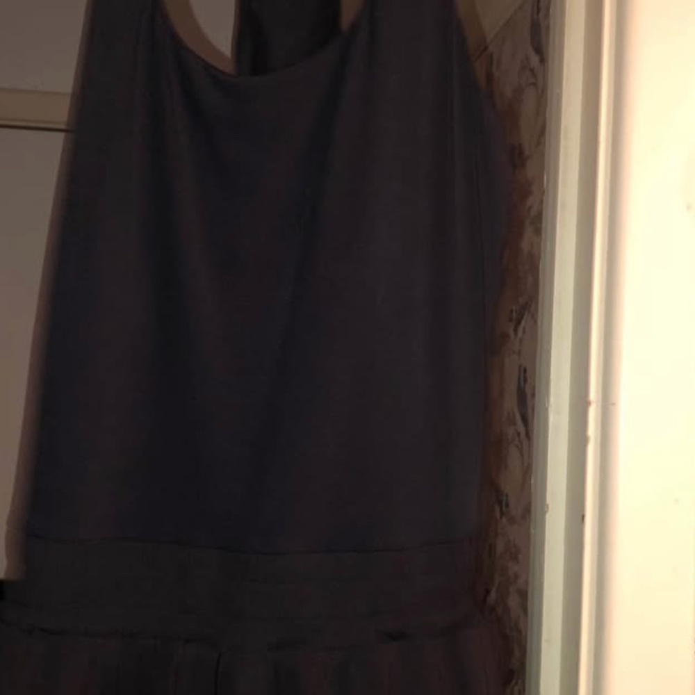 Black tank romper